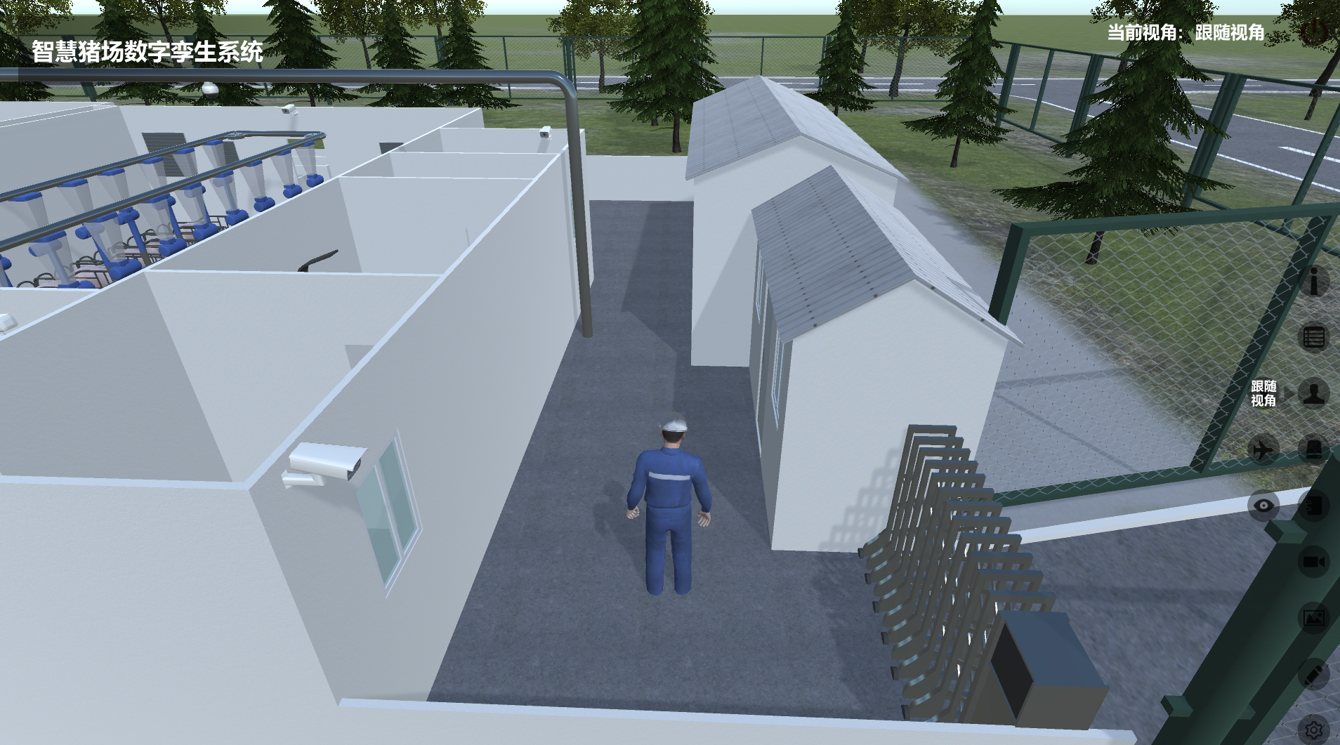智慧豬場數(shù)字孿生系統(tǒng)