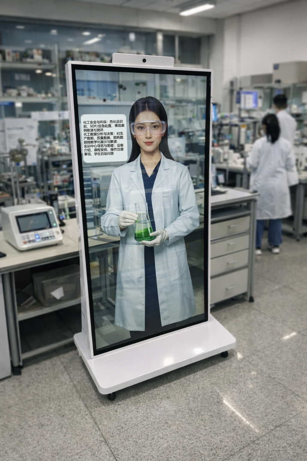 化工 AI 智能教學(xué)機(jī)器人