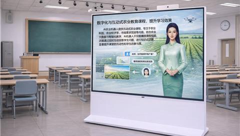 農業 AI 智能教學機器人